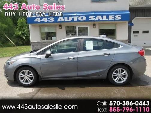Satin Steel Gray Metallic 2018 Chevrolet Cruze LT