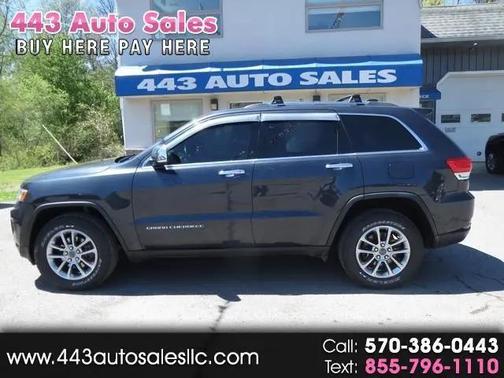 Gray 2016 Jeep Grand Cherokee Limited