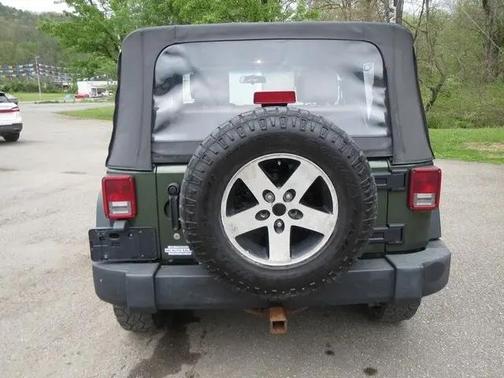 Green 2009 Jeep Wrangler X