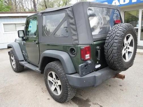 Green 2009 Jeep Wrangler X