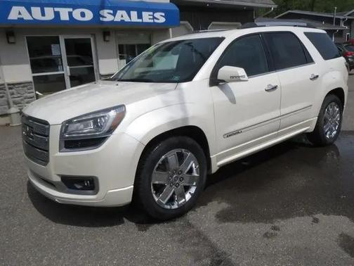 White 2014 GMC Acadia Denali