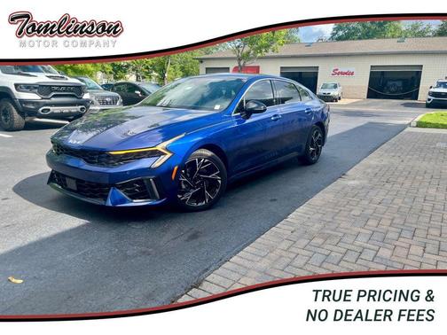 Yacht Blue 2025 Kia K5 GT-Line