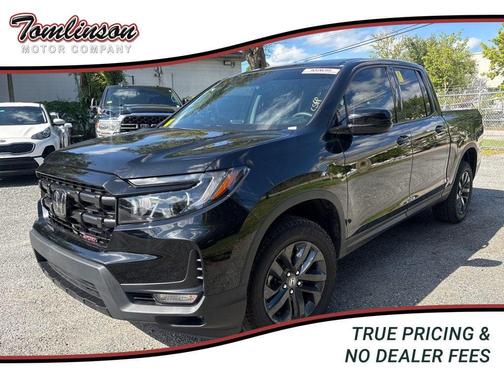 Crystal Black Pearl 2025 Honda Ridgeline Sport