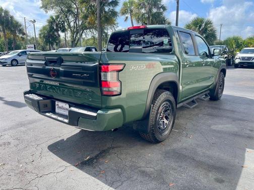Tactical Green Metallic 2025 Nissan Frontier PRO-4X