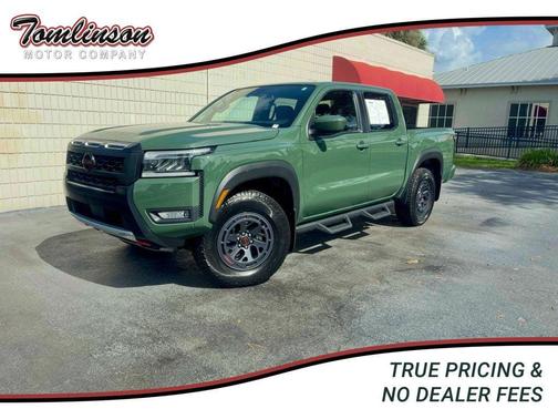 Tactical Green Metallic 2025 Nissan Frontier PRO-4X
