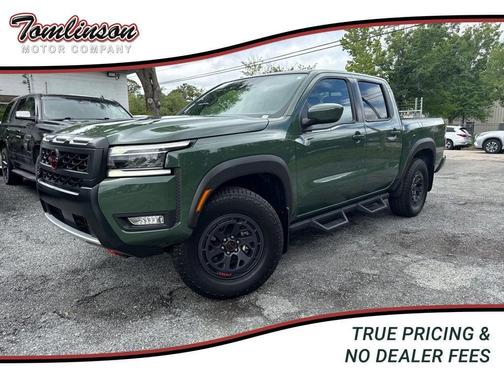 Tactical Green Metallic 2025 Nissan Frontier PRO-4X
