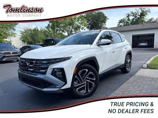 Serenity White Pearl 2025 Hyundai TUCSON Limited