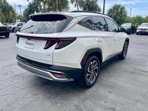 Serenity White Pearl 2025 Hyundai TUCSON Limited
