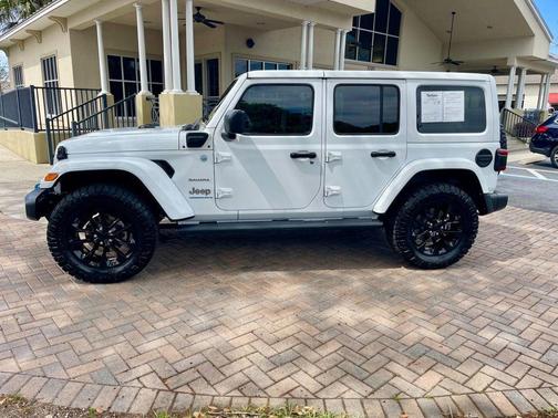 WHITE 2023 Jeep Wrangler 4xe Sahara