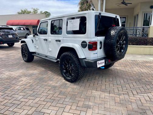 WHITE 2023 Jeep Wrangler 4xe Sahara