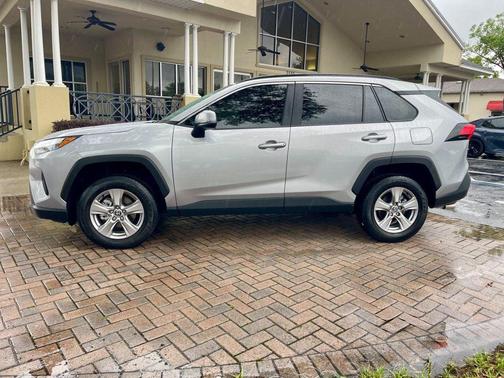 Silver 2025 Toyota RAV4 XLE