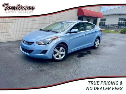 Blue Sky Metallic 2011 Hyundai ELANTRA GLS