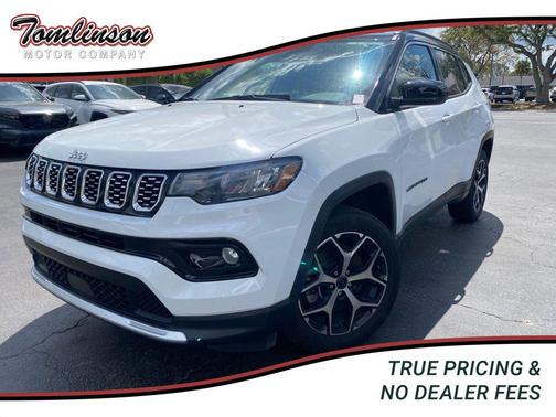 Bright White Clearcoat 2025 Jeep Compass Limited