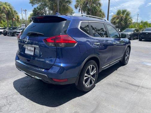 Caspian Blue 2017 Nissan Rogue SL