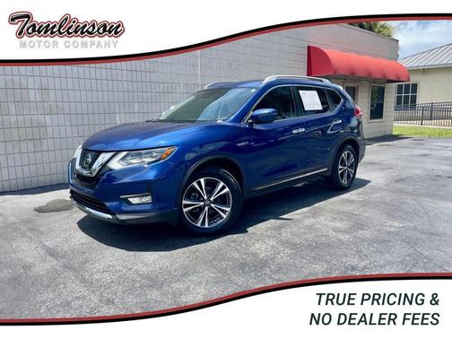 Caspian Blue 2017 Nissan Rogue SL