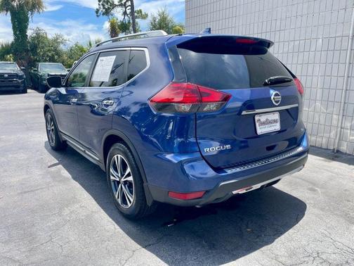 Caspian Blue 2017 Nissan Rogue SL