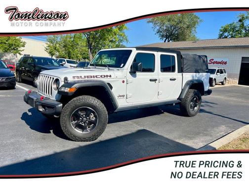Bright White Clearcoat 2023 Jeep Gladiator Rubicon