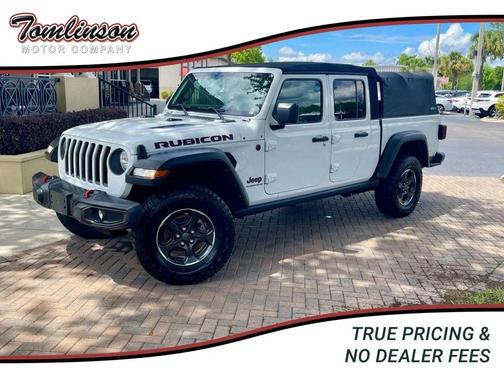 Bright White Clearcoat 2023 Jeep Gladiator Rubicon