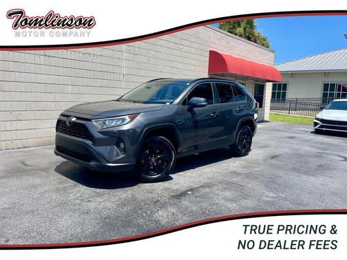 Gray 2019 Toyota RAV4 XLE