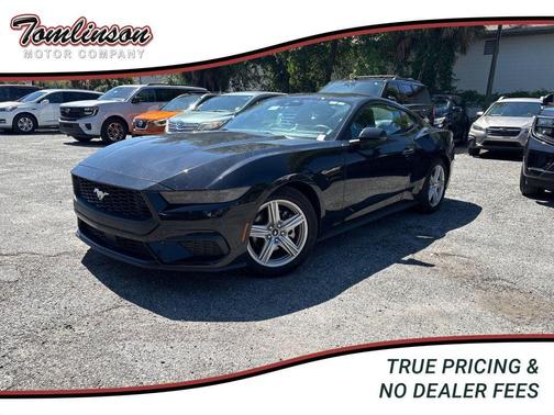 Shadow Black 2026 Ford Mustang EcoBoost