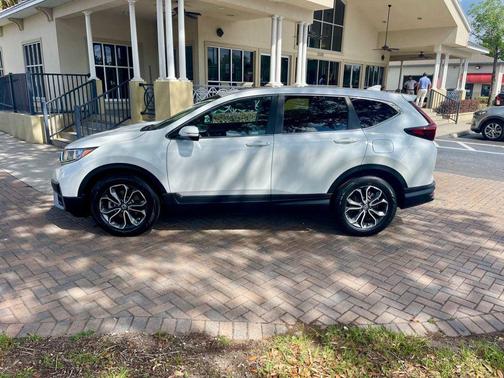 WHITE 2020 Honda CR-V EX-L