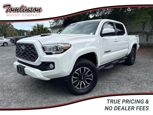 White 2022 Toyota Tacoma TRD Sport