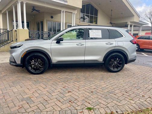 Silver 2025 Honda CR-V Hybrid Sport FWD