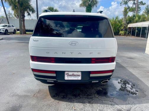 Serenity White 2024 Hyundai SANTA FE Limited