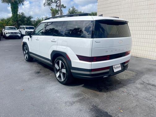 Serenity White 2024 Hyundai SANTA FE Limited