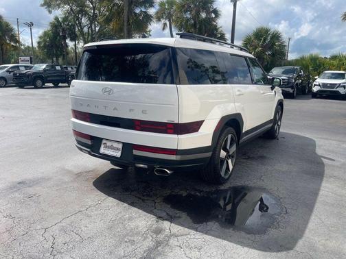 Serenity White 2024 Hyundai SANTA FE Limited
