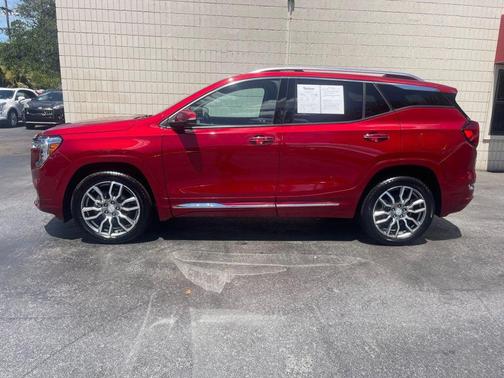 Volcanic Red Tintcoat 2024 GMC Terrain Denali