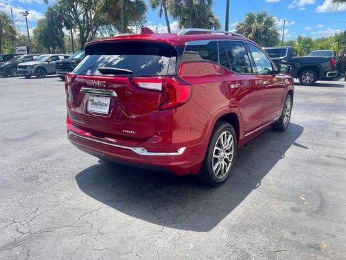 Volcanic Red Tintcoat 2024 GMC Terrain Denali