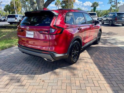 Radiant Red Metallic 2026 Honda CR-V Hybrid Sport FWD