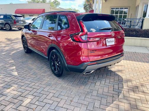 Radiant Red Metallic 2026 Honda CR-V Hybrid Sport FWD