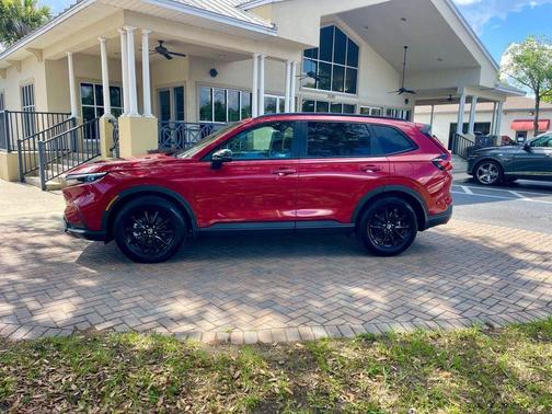 Radiant Red Metallic 2026 Honda CR-V Hybrid Sport FWD