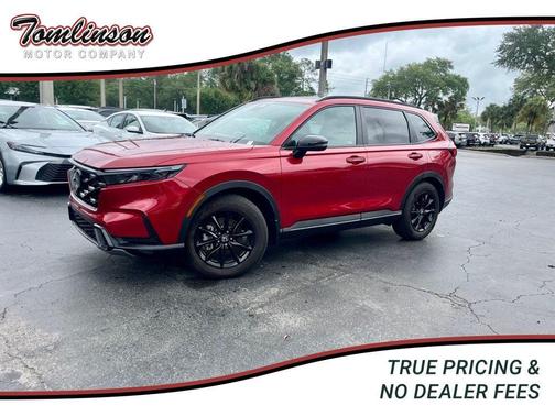 Radiant Red Metallic 2026 Honda CR-V Hybrid Sport FWD