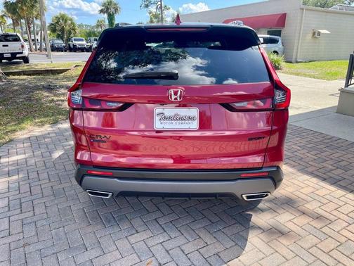 Radiant Red Metallic 2026 Honda CR-V Hybrid Sport FWD