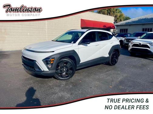 Atlas White 2026 Hyundai KONA SEL Sport