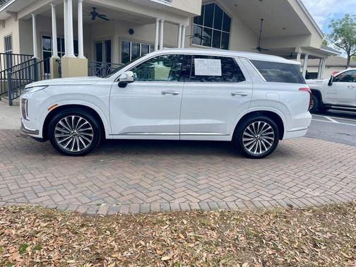 Hyper White 2025 Hyundai PALISADE Calligraphy
