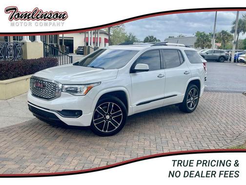 White Frost Tricoat 2017 GMC Acadia Denali
