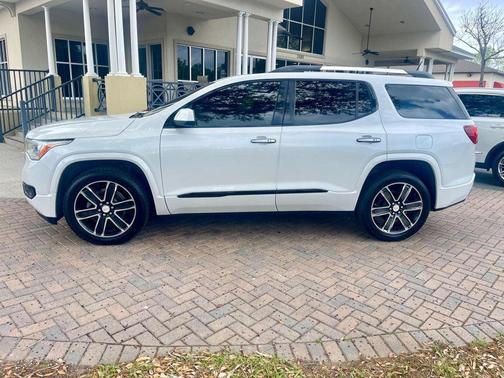 White Frost Tricoat 2017 GMC Acadia Denali