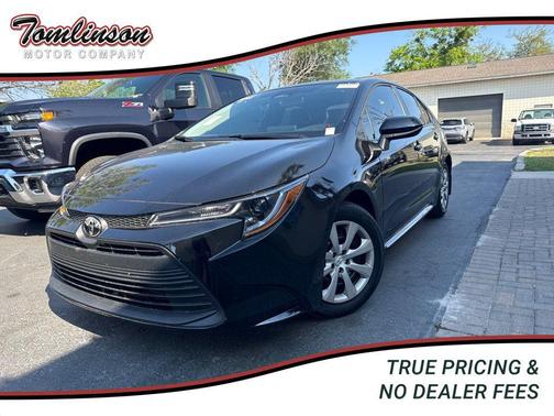 Black 2026 Toyota Corolla LE