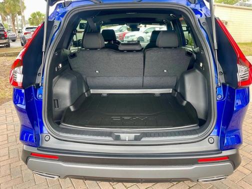 Blue 2025 Honda CR-V Hybrid Sport AWD