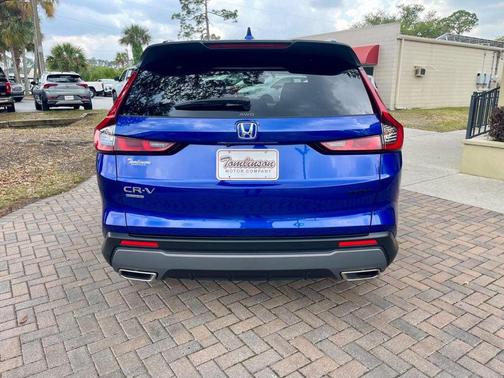 Blue 2025 Honda CR-V Hybrid Sport AWD