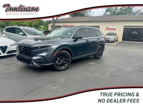 Gray 2026 Honda CR-V Hybrid Sport-L FWD