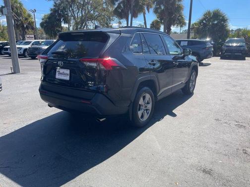 Midnight Black Metallic 2025 Toyota RAV4 XLE