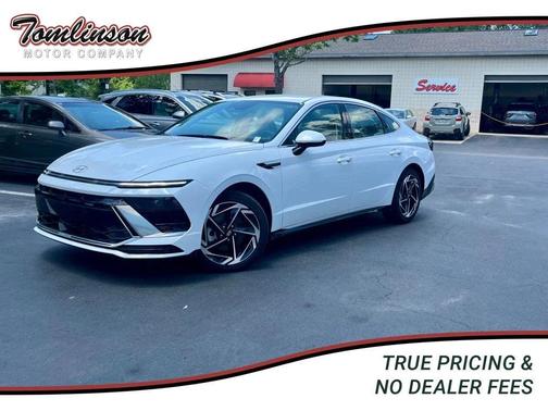 Serenity White 2026 Hyundai SONATA SEL