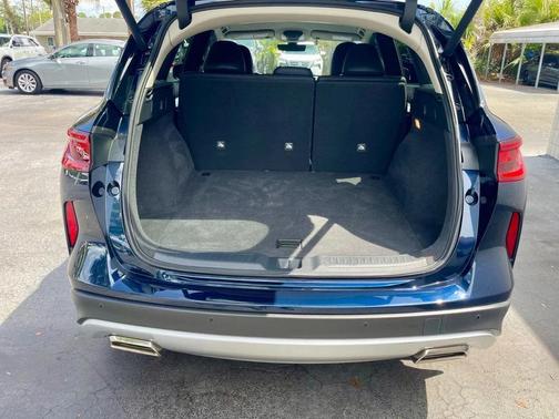 Hermosa Blue 2025 INFINITI QX50 PURE