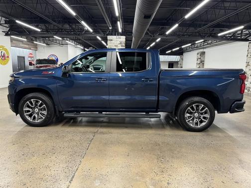 Northsky Blue Metallic 2021 Chevrolet Silverado 1500 RST