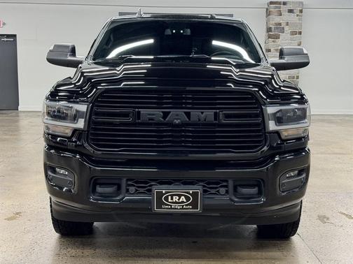 Diamond Black Crystal Pea 2021 RAM 3500 Laramie Crew Cab 4x4 8' Box